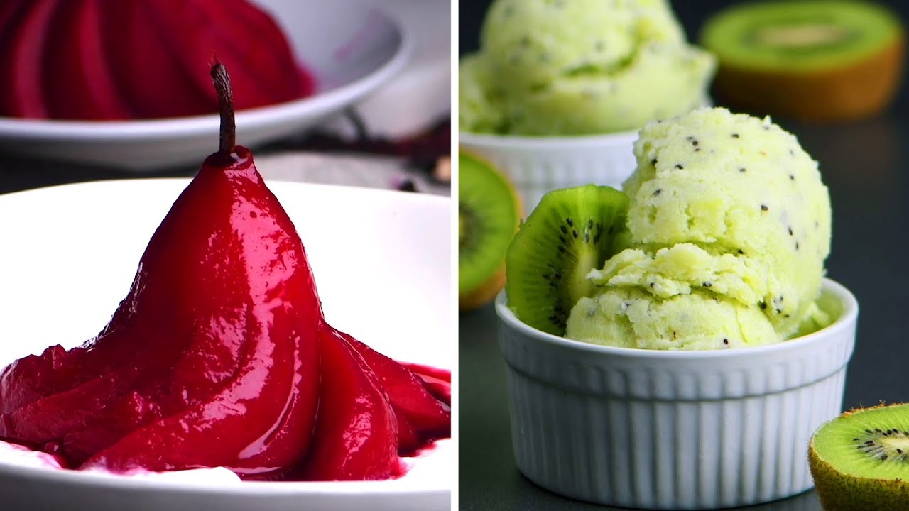 5 Postres Elegantes y Deliciosos con Frutas - Recetas de Postres Saludables | So Yummy Español