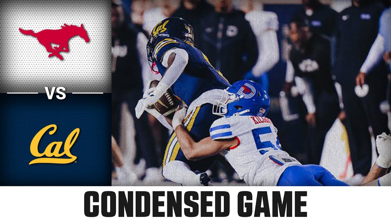 SMU vs Cal Condensed Game | 2025 ACC Football