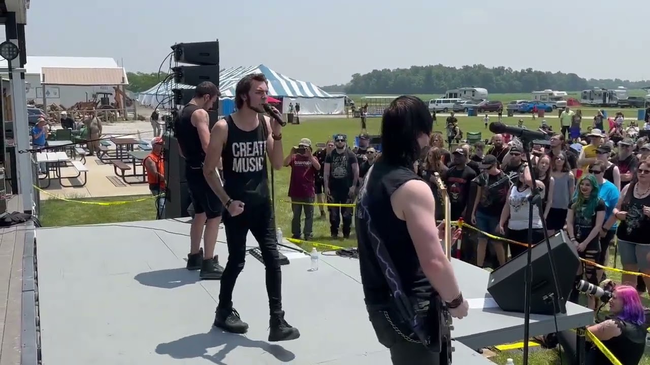 Saved by Skarlet Live Back Stage Shot Kingdom Come Festival 2023 4