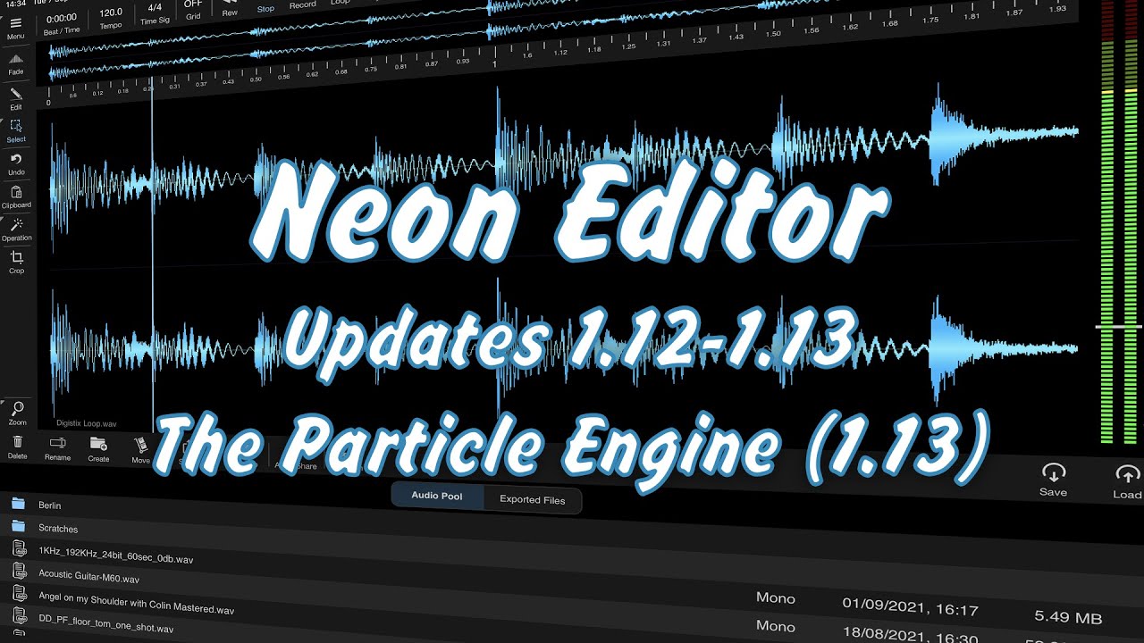 Neon Editor - Version 1.12 and 1.13 Updates