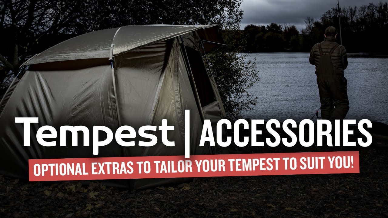 Tempest Bivvy and Brolly Accessories Overview | Skull Caps, Insect Panels and More!