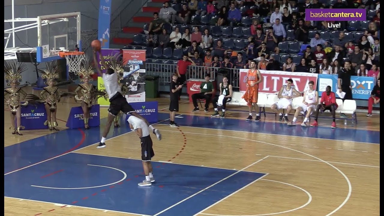 U18M - CONCURSO DE TRIPLES Y MATES - Torneo Junior Tenerife 2017 (BasketCantera.TV)