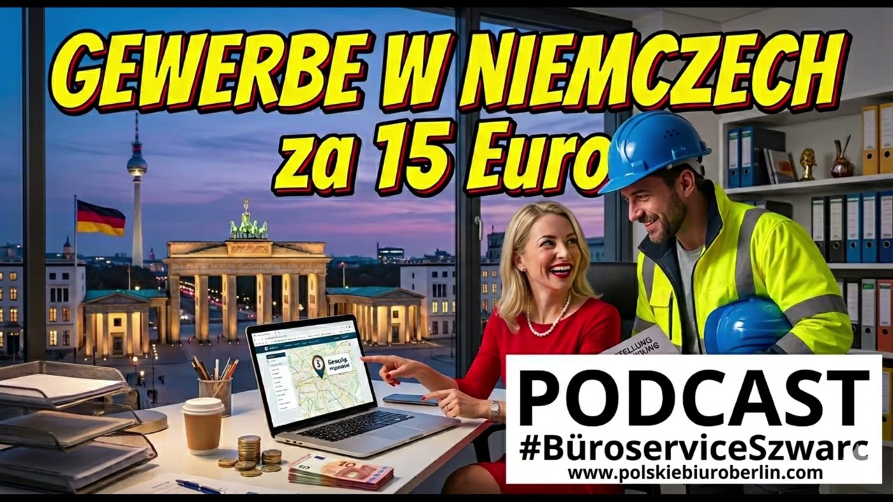 GEWERBE W NIEMCZECH ZA 15&euro;? 🇩🇪 Cała Prawda, Kt&oacute;rej NIE M&Oacute;WIĄ Ci Inni! [Analiza 2026]
