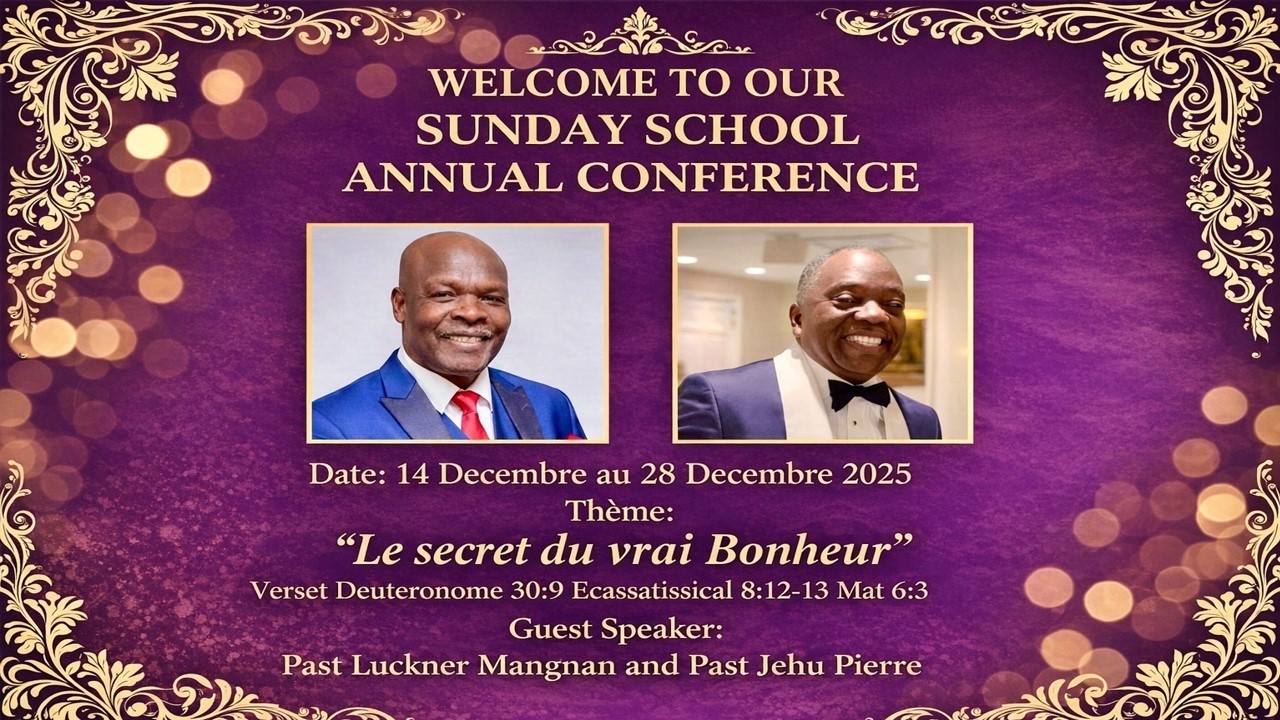 2025 Sunday School Conference | December 28th Sunday Morning Service