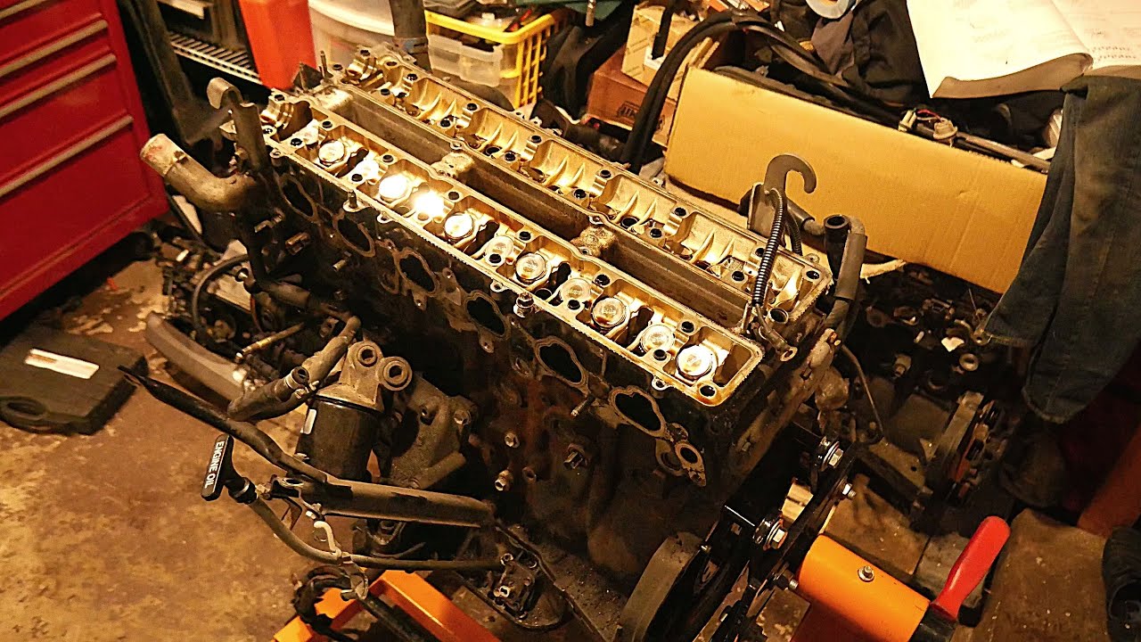Снятие головки блока цилиндров SC300 2jz (NA-T)