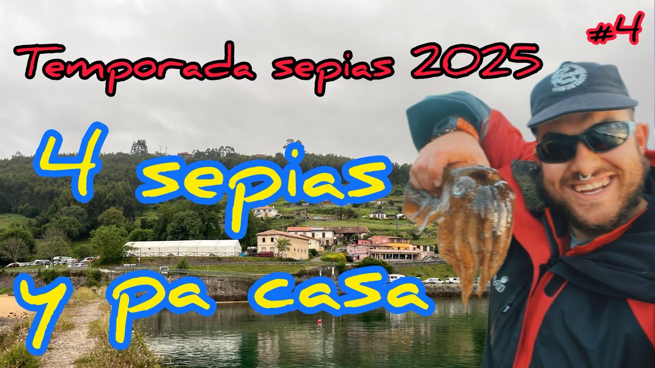 Temporada SEPIAS 2025: Pesco 4 CHOCOS y rompo la sacadera!