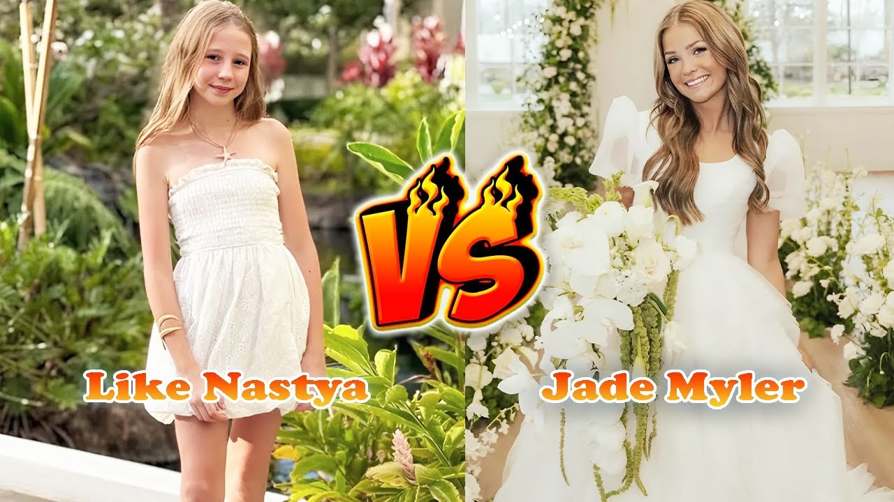 Nastya VS Jade Myler (Bryton Myler's wife) Transformation 👑 From Baby To 2025