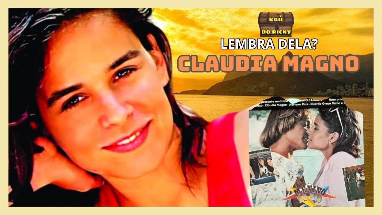 CLÁUDIA MAGNO, A BELA ATRIZ QUE NOS DEIXOU CEDO