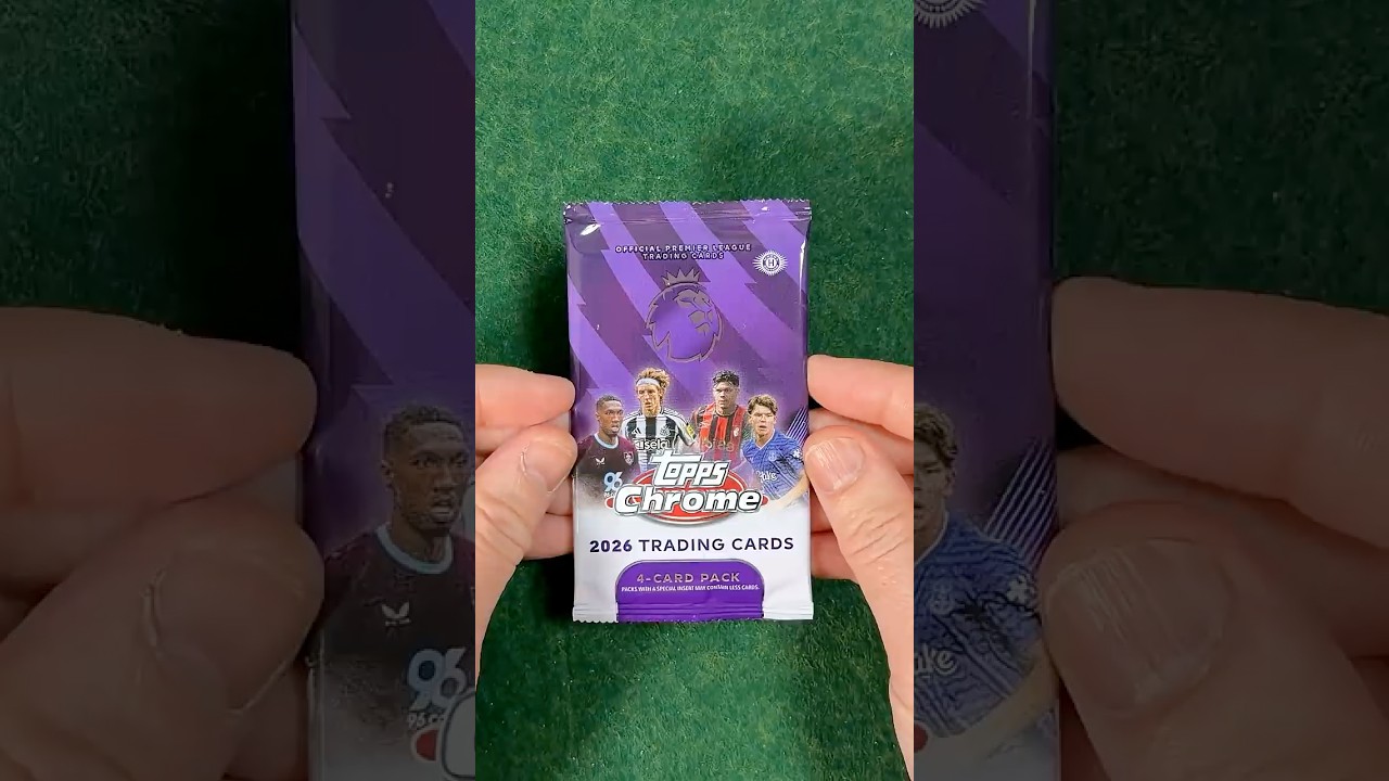 Topps Chrome Premier League 25/26 #topps #Toppschrome #premierleague