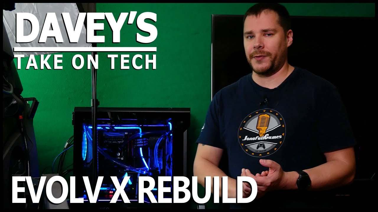 This almost ended poorly - Evolv X Secondary PC Rebuild
