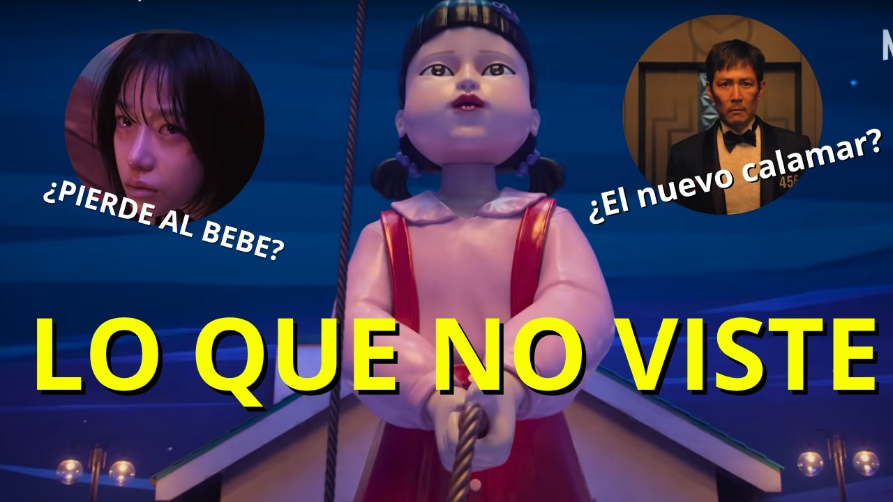 LO que NO VISTE del NUEVO TRAILER DEL JUEGO DEL CALAMAR TEMPORADA 3| Analizando el juego del calamar