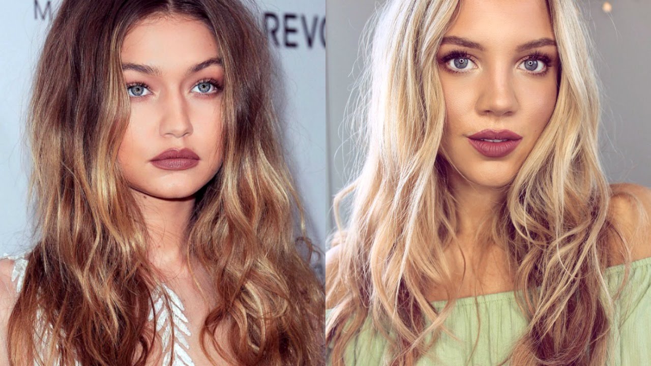 Gigi Hadid Inspired Hair & Makeup