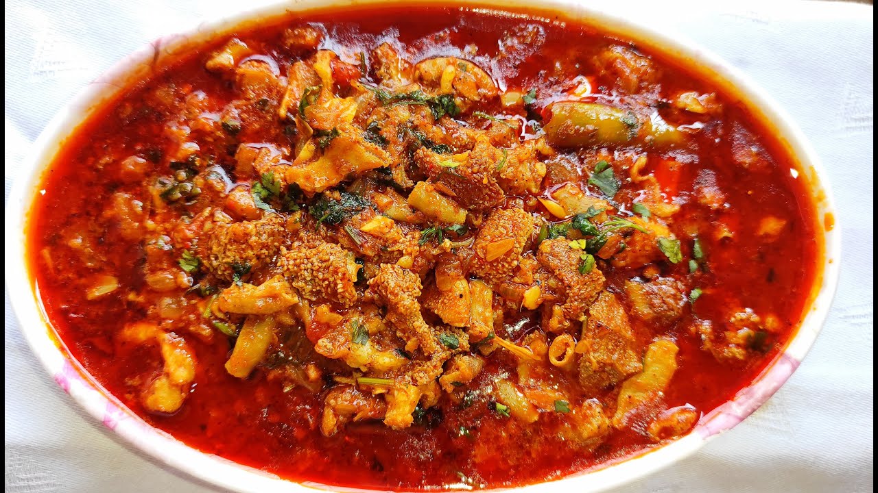 Vajri Masala झणझणीत वजरी चा रस्सा |Goat Intestine Gravy Recipe | boti ka salan | How to Vajdi Masala