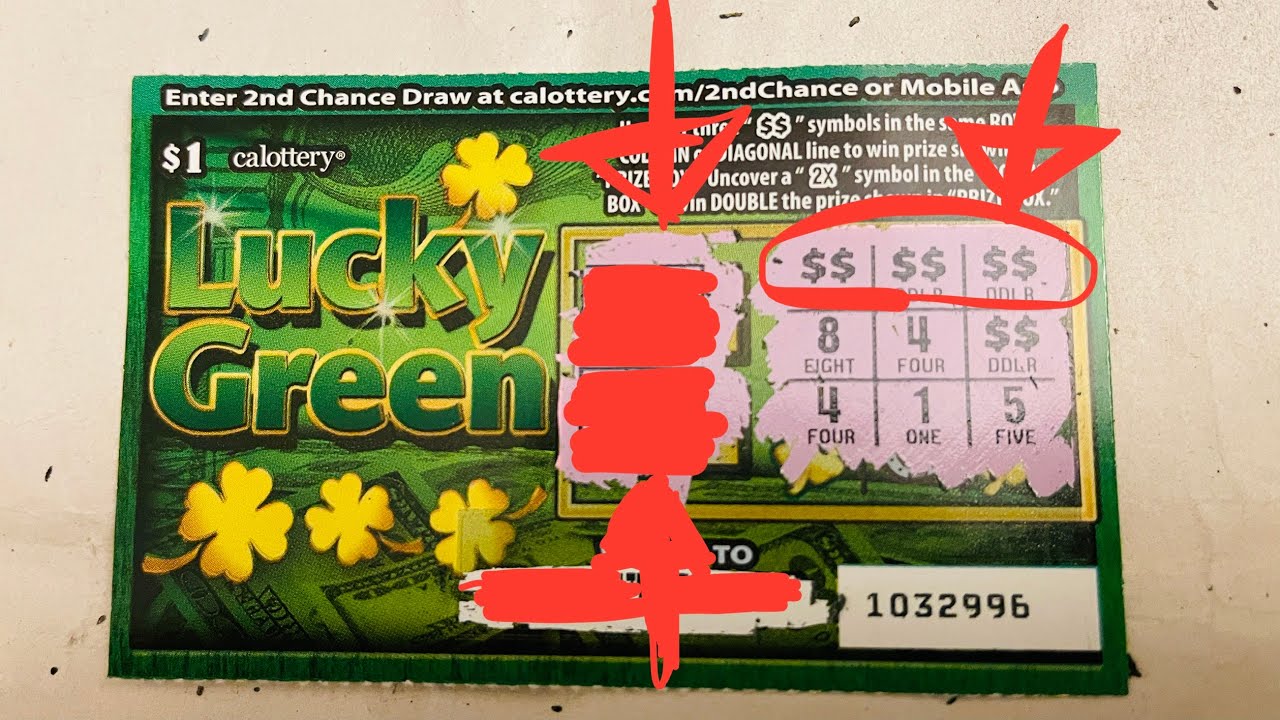 TRYING OUT BRAND NEW $1 LUCKY GREEN CALIFORNIA LOTTERY SCRATCHERS SCRATCH OFF