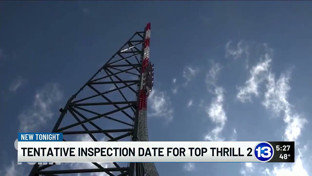 Tentative inspection date announced for Top Thrill 2