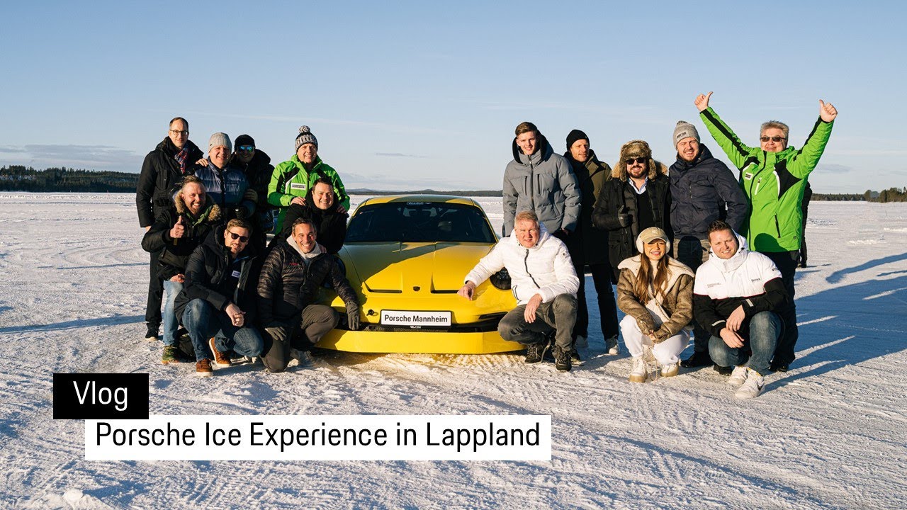 Porsche Zentrum Mannheim Ice Experience in Lappland - Sleep, drift, repeat.