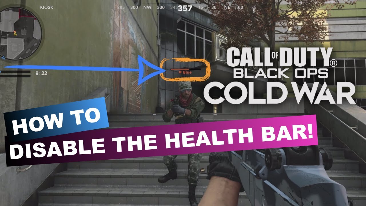 How to disable the Health Bar! COD Black Ops Cold War Season One