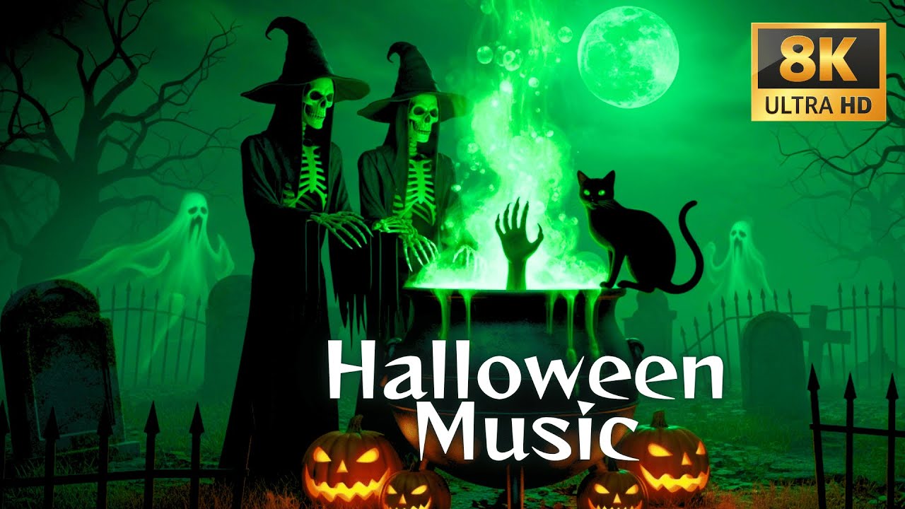 Halloween 2025 🎃 Haunted Dream Forest 👻 Relaxing Spooky Cinematic Music for Calm Sleep Vibes