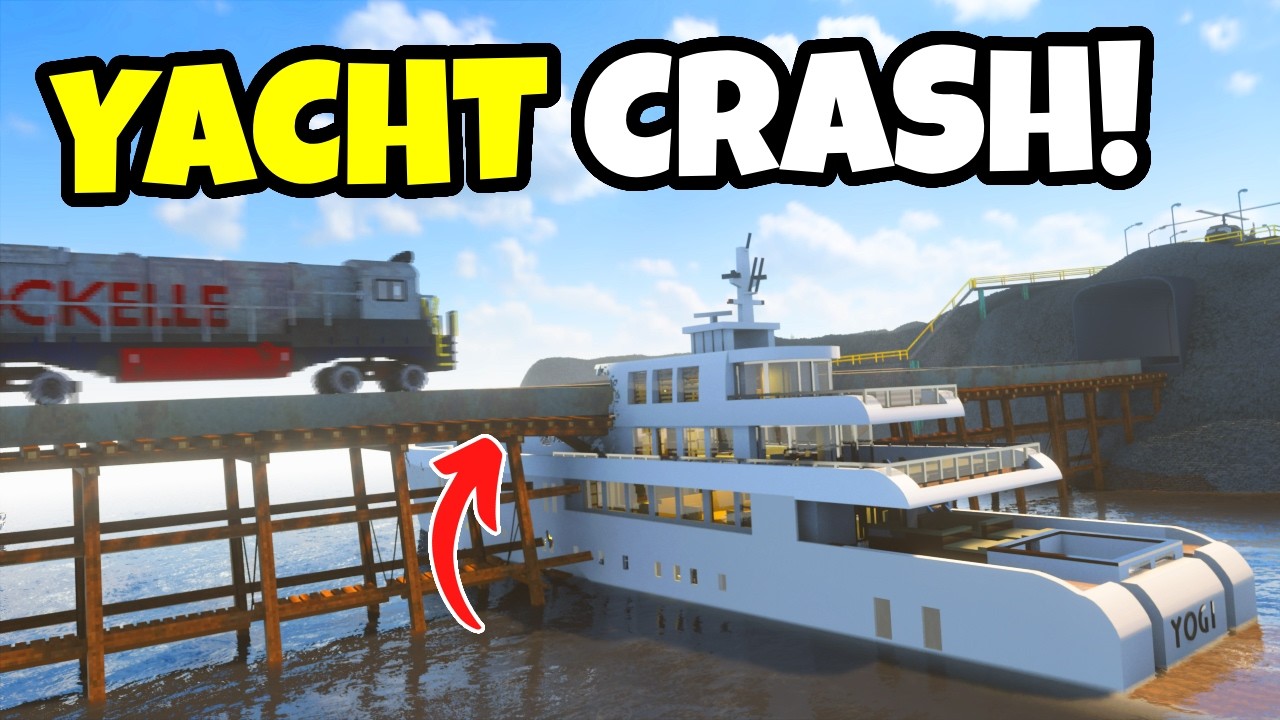 Ships VS Bridge Realistic Destruction Simulator! - Teardown Gameplay