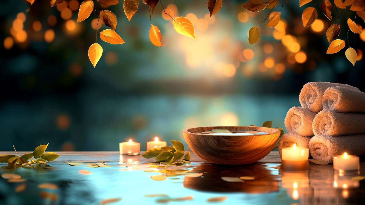 12Hours Instant Peace of Mind ✨ Water Sounds & Relaxing Music, Anxiety Relief
