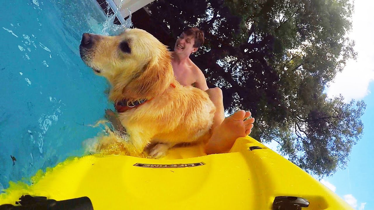 COOPER TRIES KAYAKING! (Super Cooper Sunday #75)