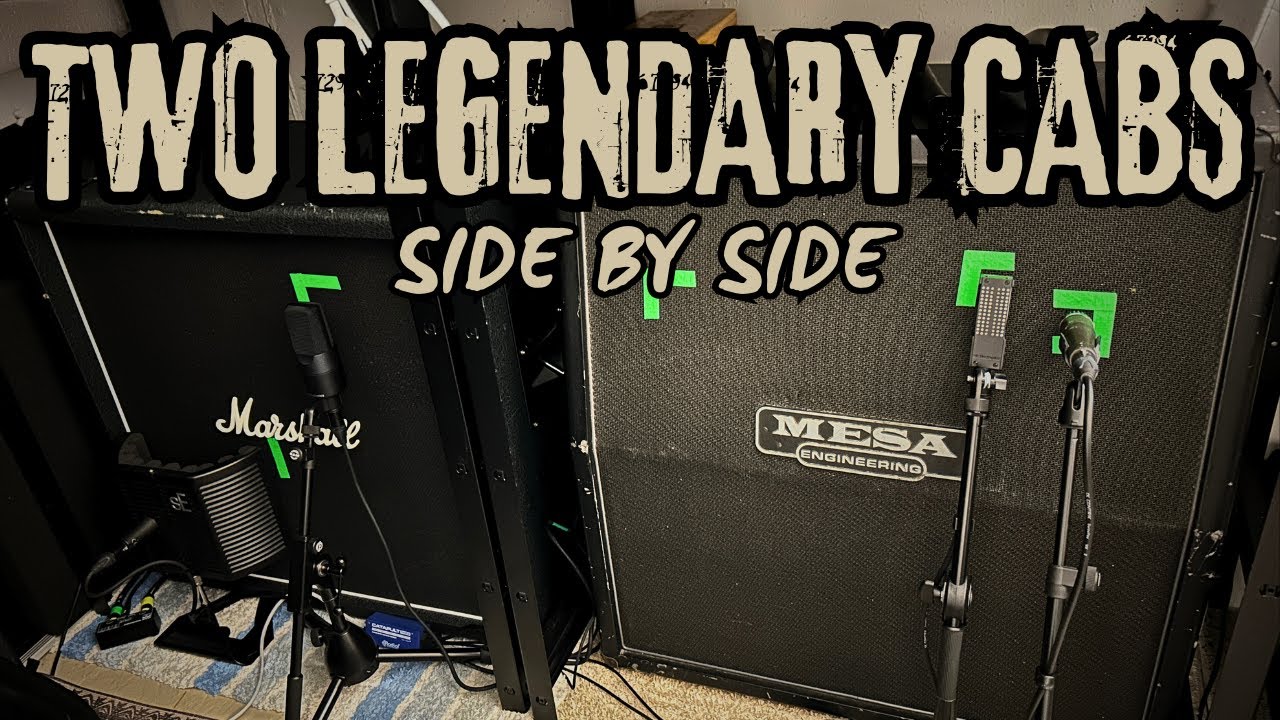Two Legends Side By Side | MARSHALL 1960BV & MESA BOOGIE OS