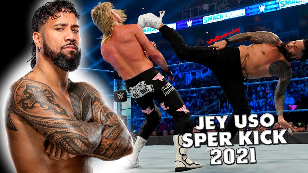 Jey Uso - Superkick Compilation 2021