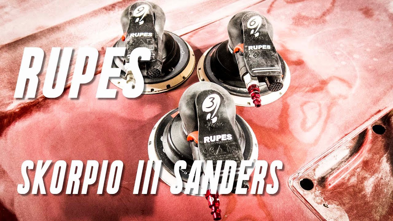 Smoother Finish with These Rupes Sanders