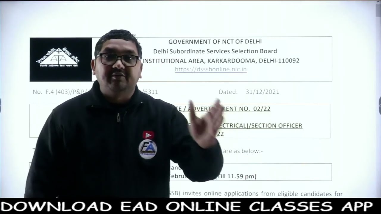 वाह 🔥DSSSB JE ELECTRICAL VACANCY DETAIL SYLLABUS