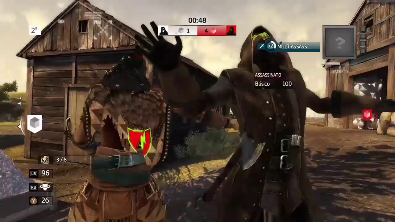 Assassin's Creed 3 Multiplayer - Artifact Assault Clips