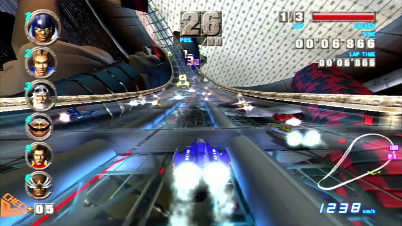 F-Zero GX ... (GameCube) Gameplay