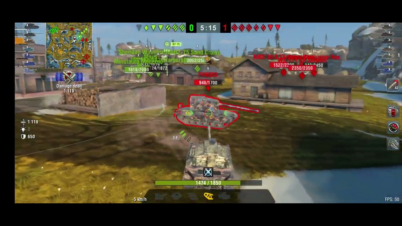RATINGS mode Wot BLITZ INTENSE fight till end💪😎