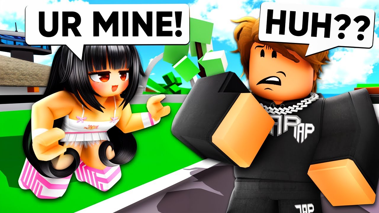 Crazy NEKO Girl has a CRUSH on Me.. (Brookhaven RP)