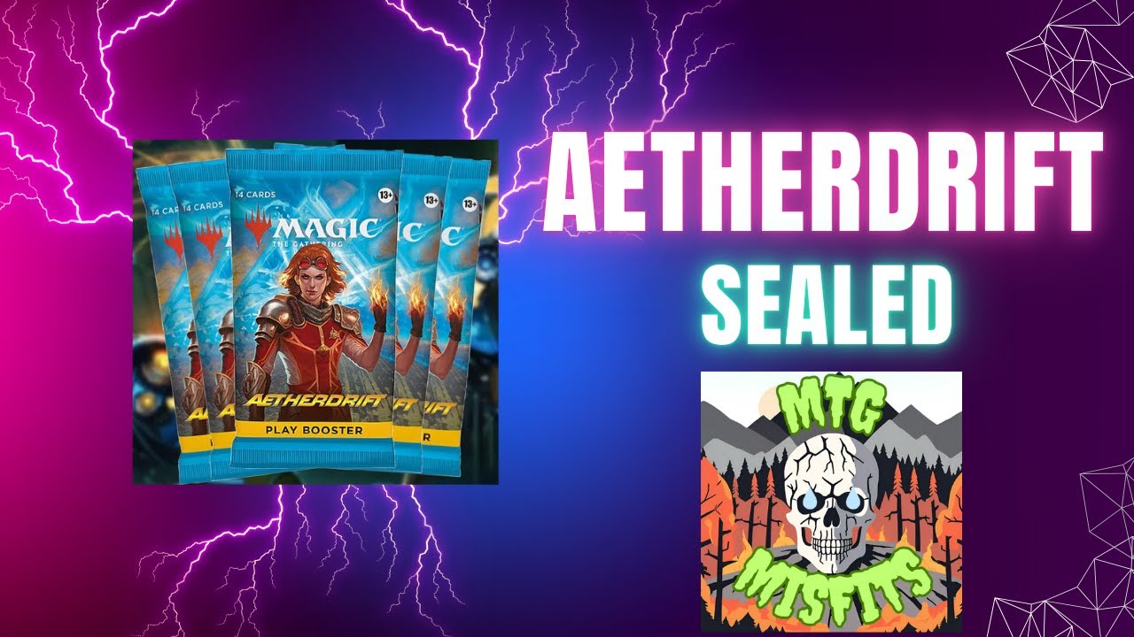 First Look at Aetherdrift Sealed! | Sealed Prep | MTG Aetherdrift | MTG Arena