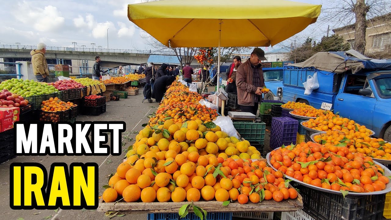 somehe sara market in Iran, یکشنبه بازار صومعه سرا.