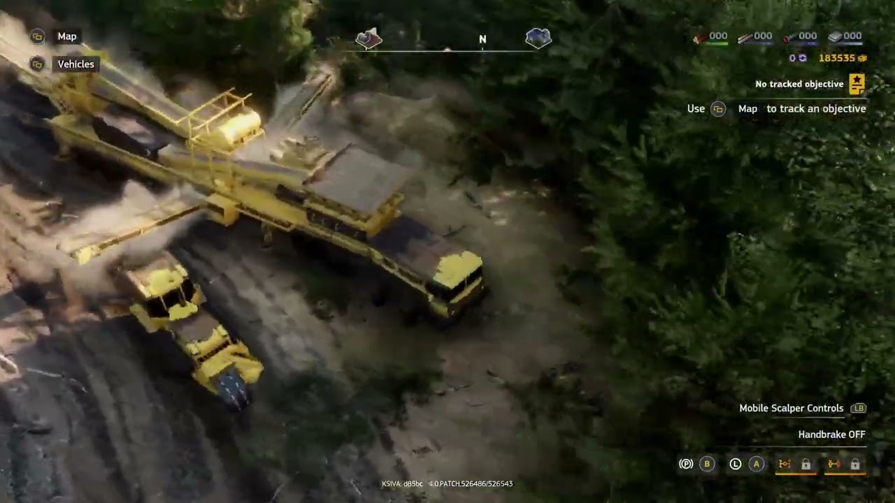 Road Craft - Rebuild Expansion DLC Contamination Easy starting area Sand location