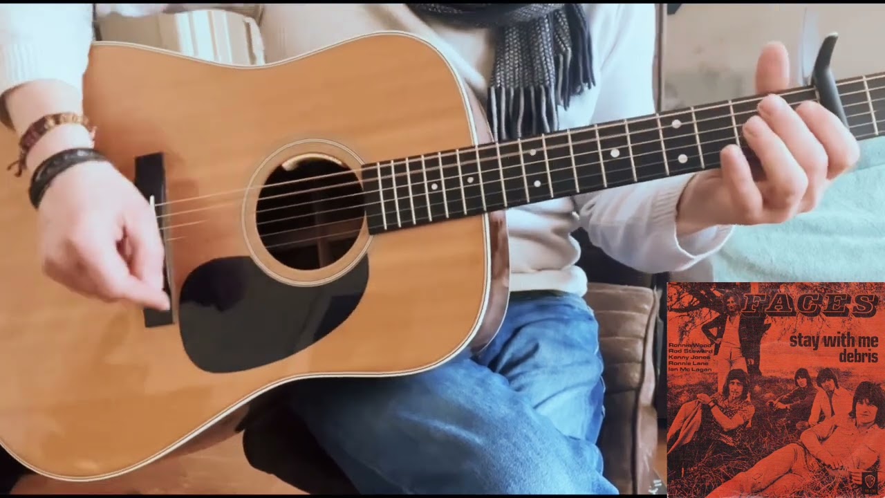 ‘Debris’ Faces - Guitar Chords (Open D - Capo 3)