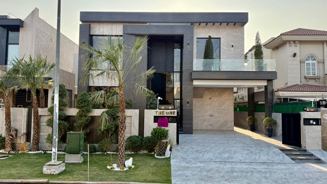 Brand New Ultra Modern 1 Kanal Designer House | DHA Phase 6 E | Prime Location | Full House Tour
