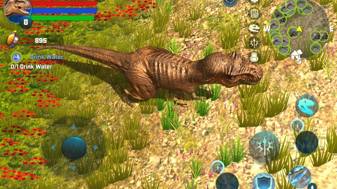 Dinosaur Game T-Rex Dino Android Gameplay Compilation 