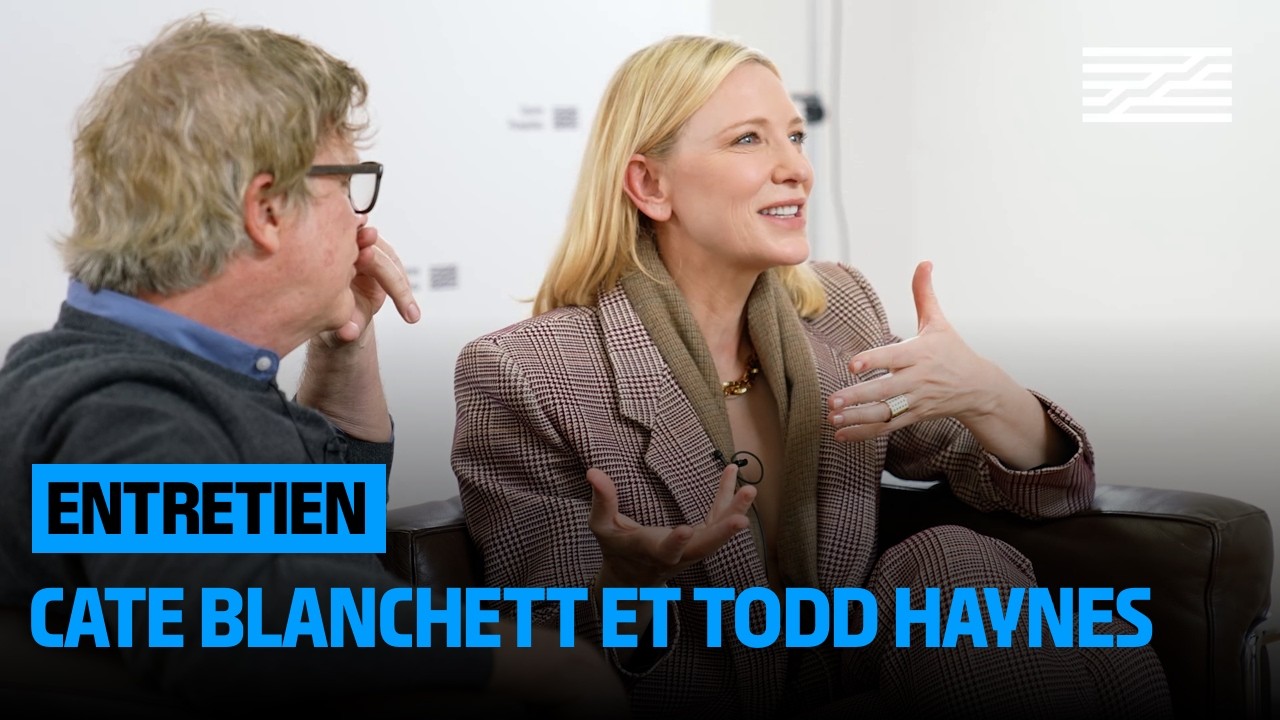 Cate Blanchett et Todd Haynes sont au Centre Pompidou et nous parlent cinéma !