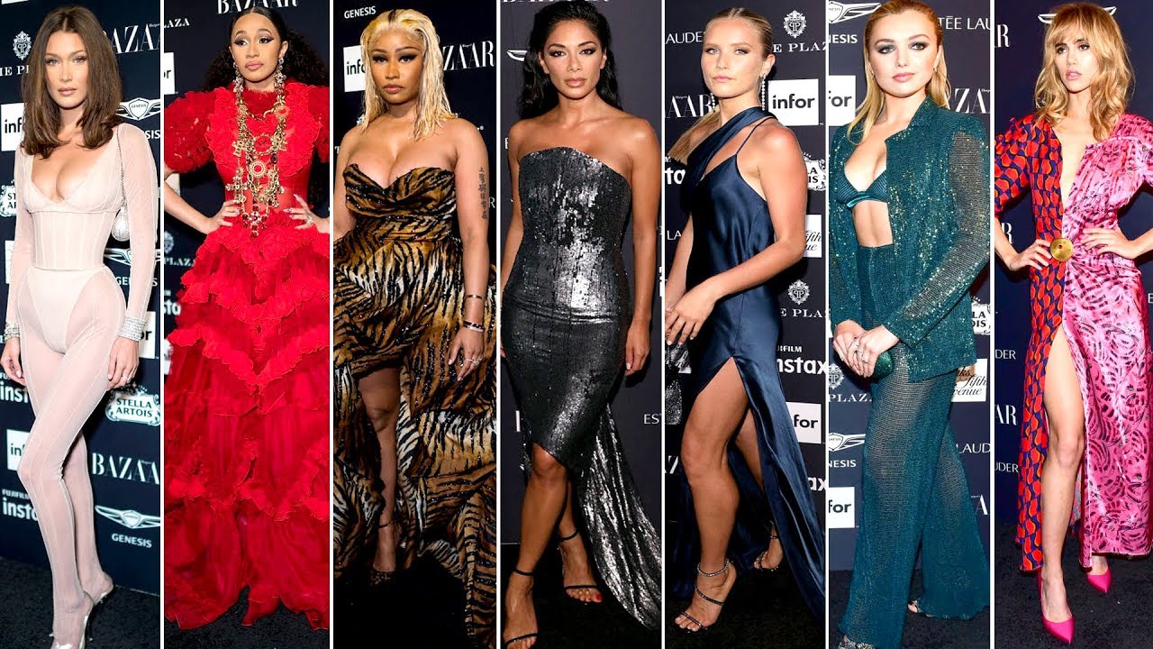 Harper's Bazaar ICONS Party 2018 Red Carpet | Full Video | Celebrity Dresses