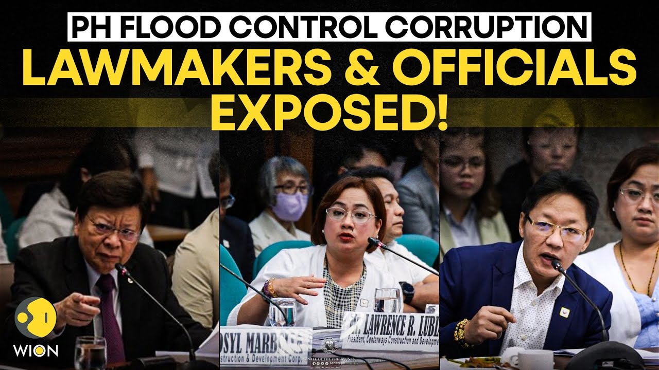 Philippines Senate LIVE: Philippines Flood Corruption Scandal; Lawmakers & Officials Exposed! | WION