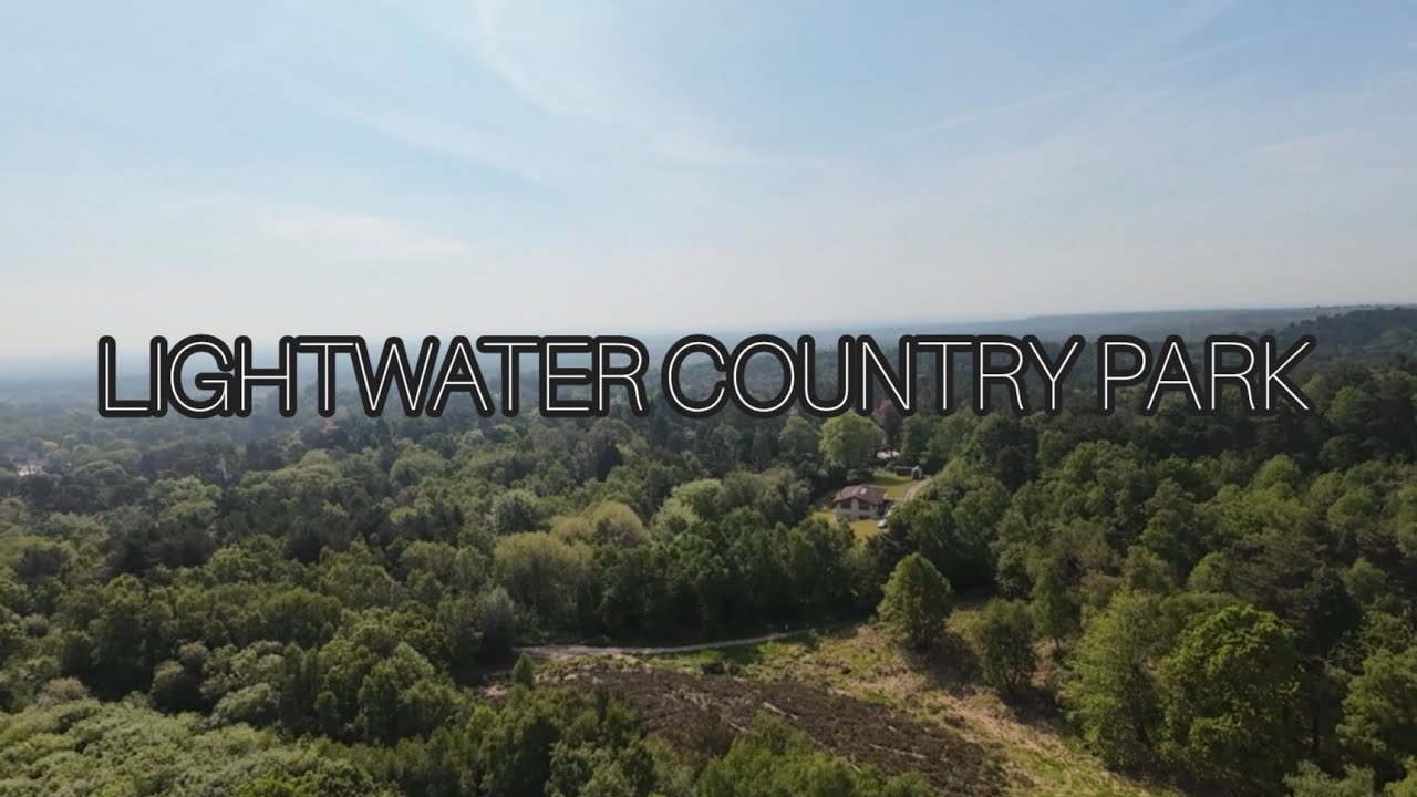 Lightwater Country Park aerial footage 🪽