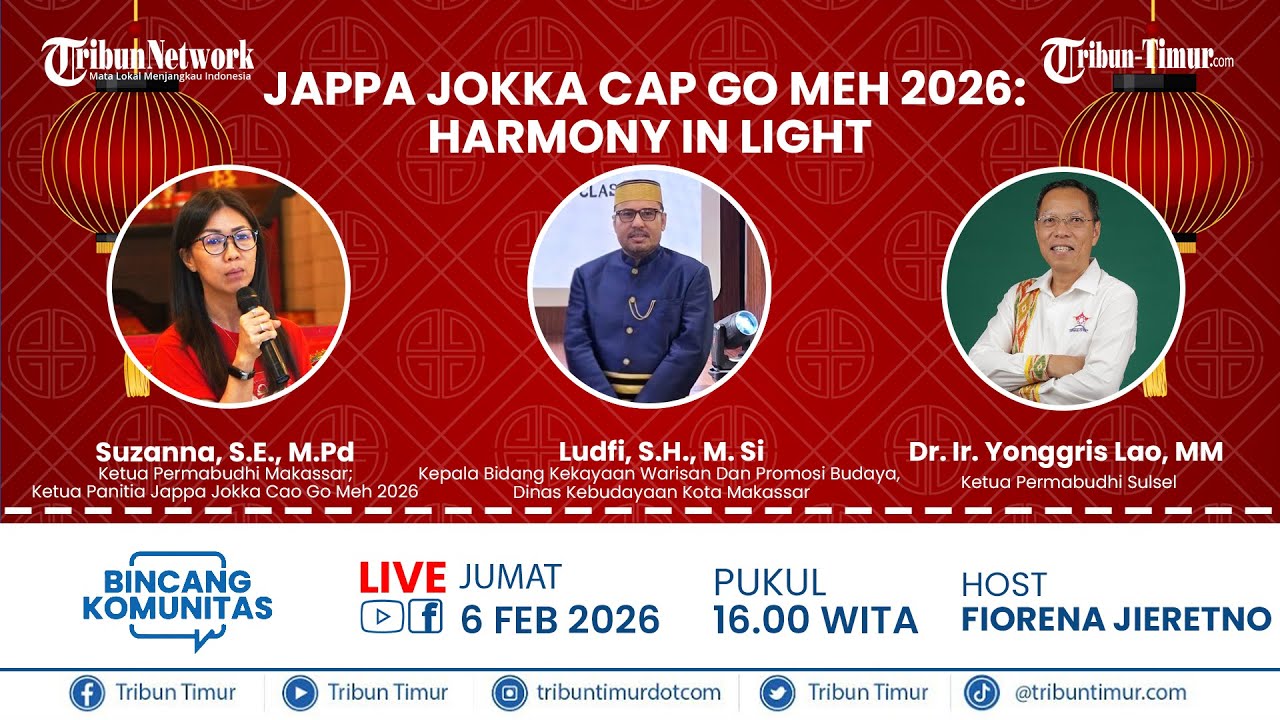 Jappa Jokka Cap Go Meh 2026: Harmony in Light