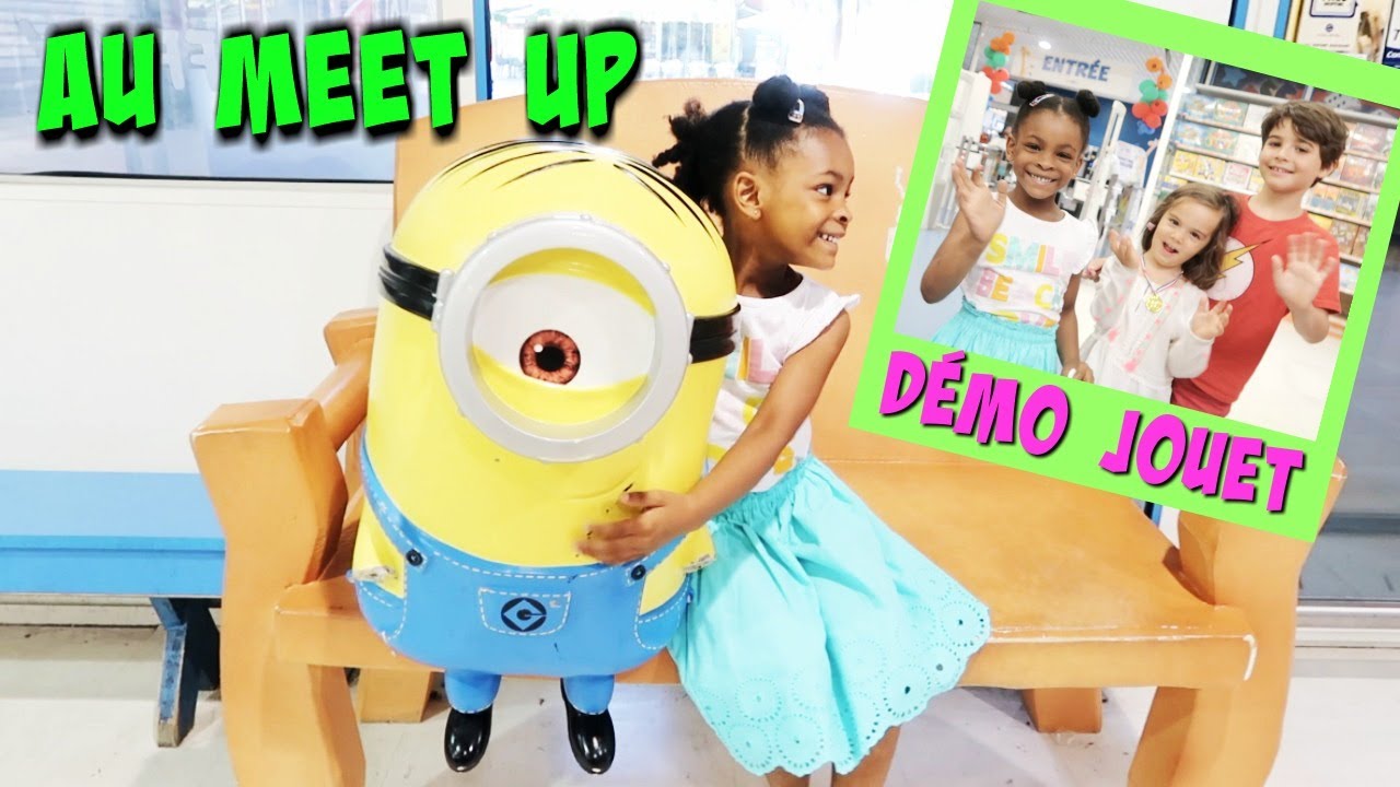 MAELLIA ET ANAÏS RENCONTRE LA FAMILLE DEMO JOUET  -Vlog