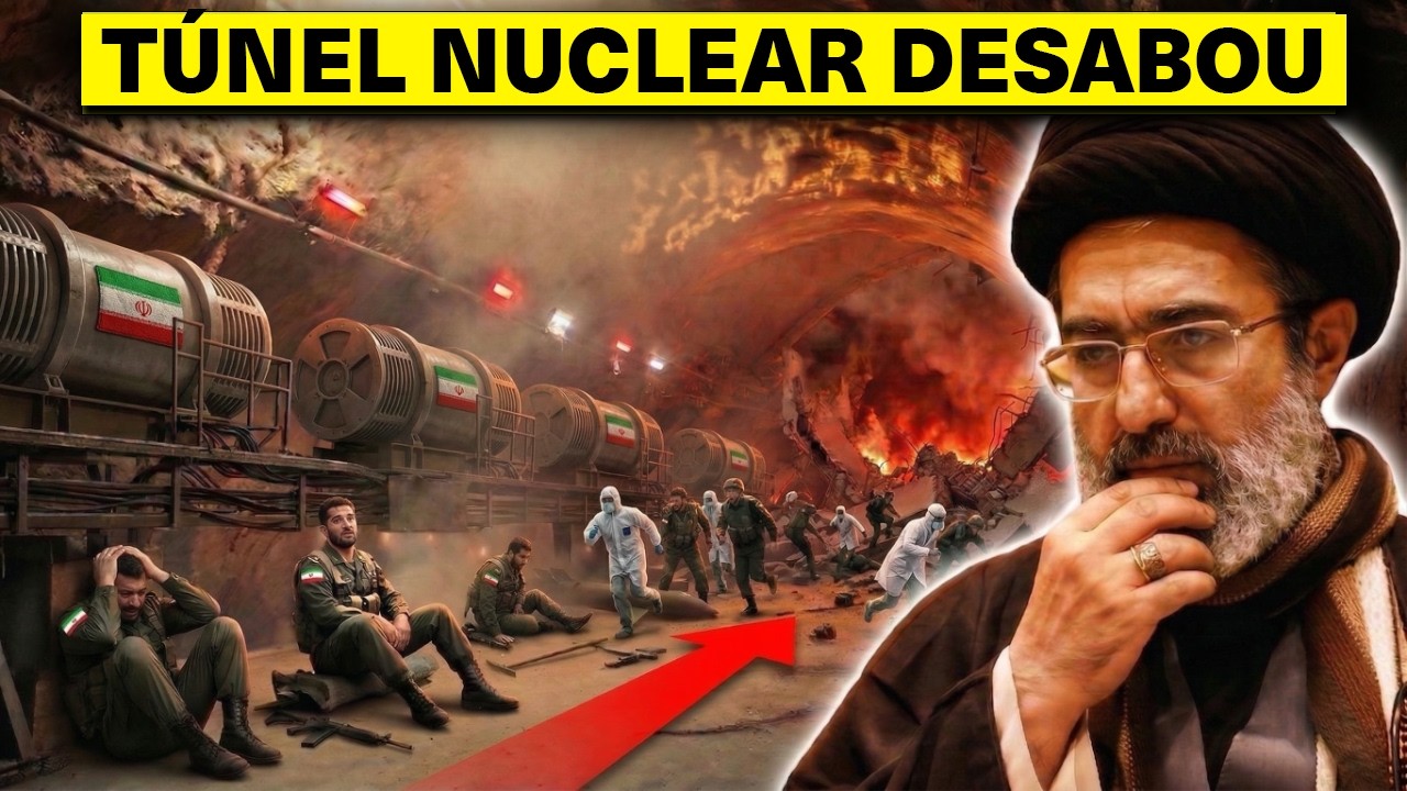 Mega T&uacute;neis do Ir&atilde; COLAPSARAM! Materiais Secretos PRESOS no Subsolo