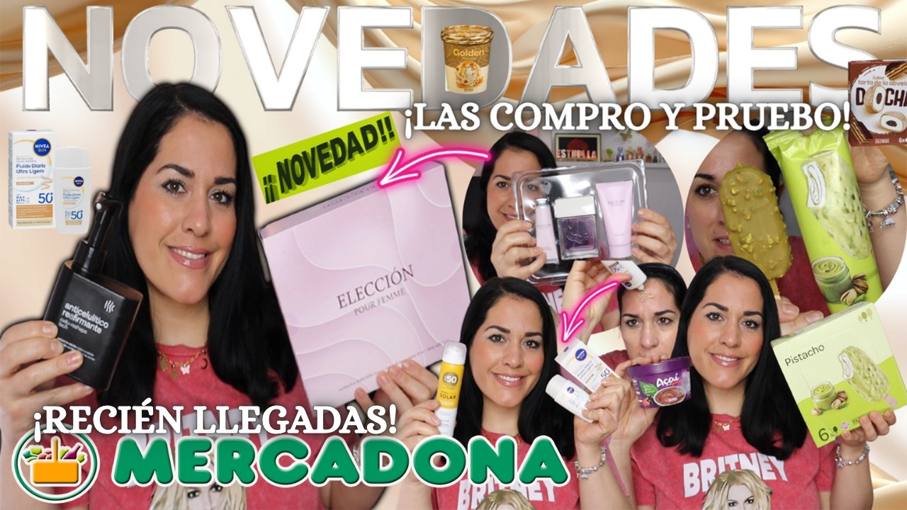 🔥MUCHAS NOVEDADES MERCADONA😋23 DE MAYO&iexcl;LAS COMPRO Y LAS PRUEBO!