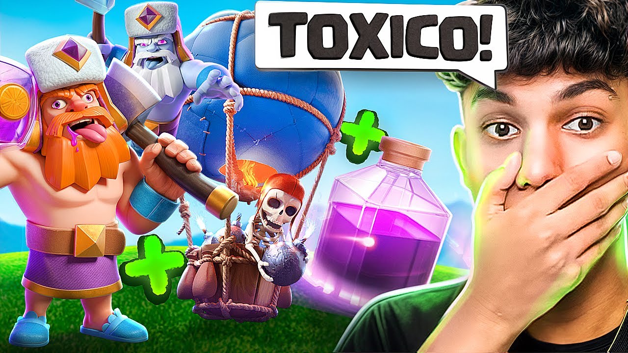 ESSE É O NOVO COMBO MAIS ODIADO POR TODA COMUNIDADE DE CLASH ROYALE!