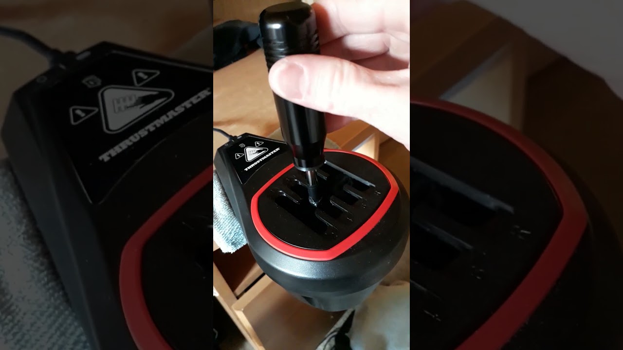 Thrustmaster TH8S shifter -  Knob upgrade 🔧 