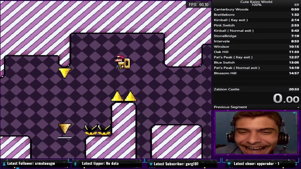 Cute Kaizo World - Treinando speedrun | Tutu Ibi Mg